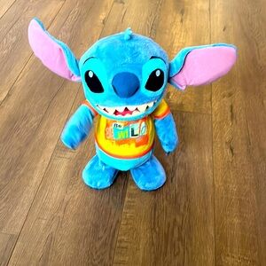 Disney Stitch Dance And Groove Stitch Plush Moves Talks 13" Tall